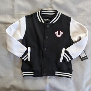 Black and White Varsity Jacket